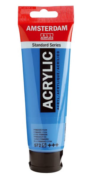 TALENS Amsterdam Akrilna boja - Akrilik - Cijan plava 120ml 680572