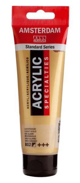 TALENS Amsterdam Specialties Akrilna boja - Akrilik - Svetlo zlatna Gold 120ml 680802