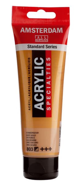 TALENS Amsterdam Specialties Akrilna boja - Akrilik - Tamno zlatna boja Gold 120ml 680803