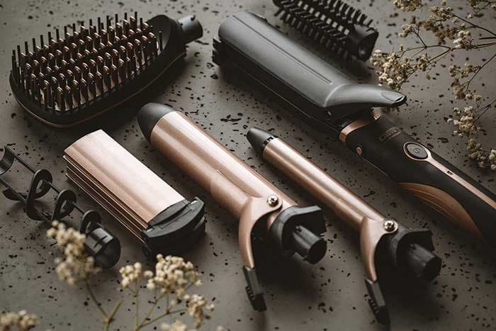 Camry Stajler za kosu sa izmenljivim dodacima 5U1 CR2024