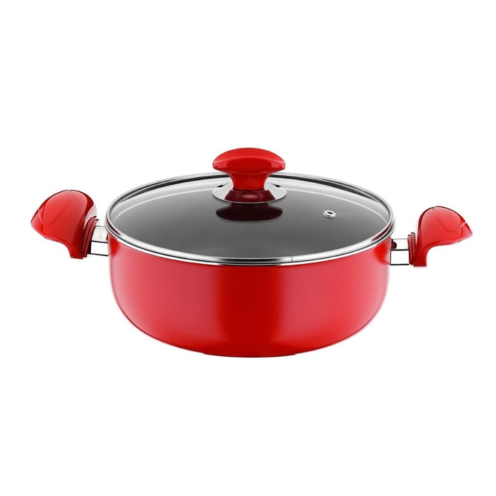 REDIO šerpa sa dve ručke i poklopcem 26cm