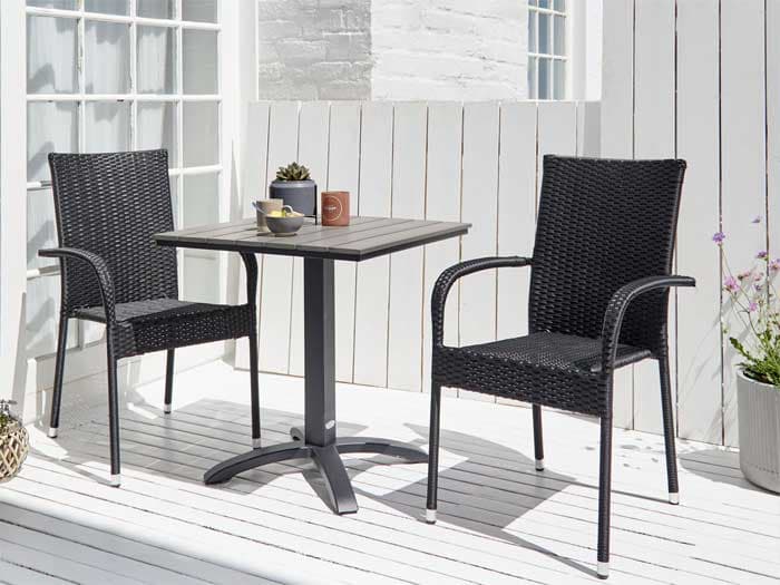 Baštenska garnitura Mirtis Sto i dve stolice