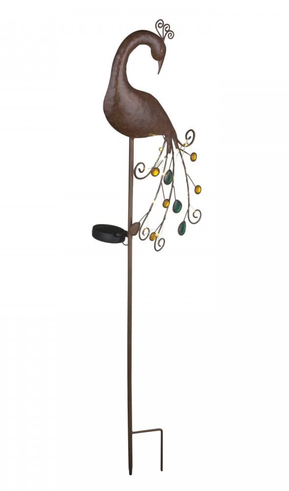 Globo solarna lampa paun