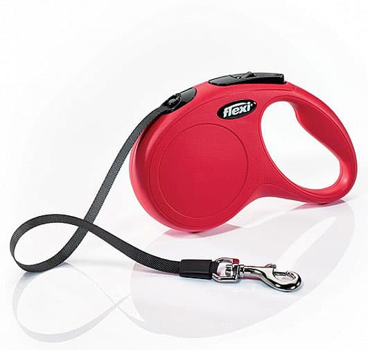 Flexi Povodac za pse New Classic L Tape 5m Red