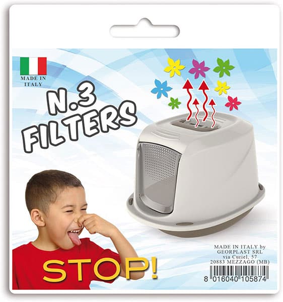 Rezervni filteri za toalet za mačke Galaxy Deluxe Georplast 10587