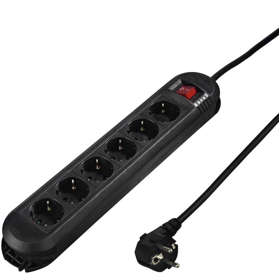 Hama produžni kabl sa 6 utičnica i kablom od 3 metra