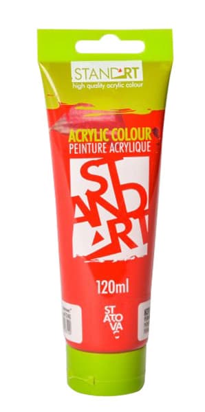 STANDART Akrilna boja Akrilik Crvena 120ml