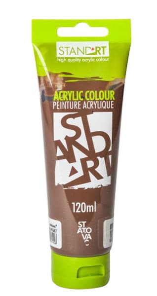 STANDART Akrilna boja Akrilik Pečena umbra 120ml