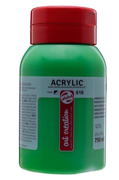 TALENS Art Creation Akrilik - Akrilna boja Svetlo zelena 750ml 694618