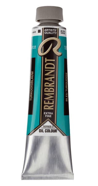 TALENS Rembrandt - Uljana boja 40ml TIRKIZNO PLAVA 686077