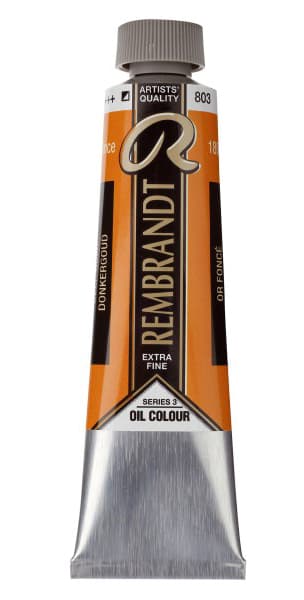 TALENS Rembrandt - Uljana boja 40ml TAMNO ZLATNA 686119