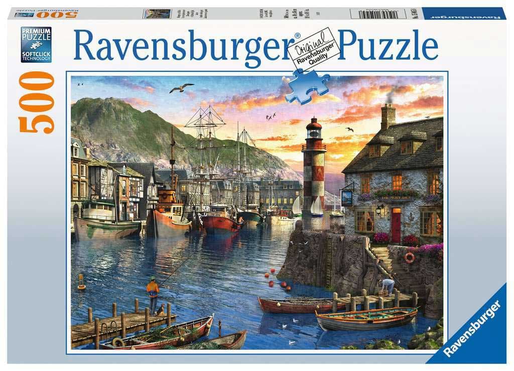 Puzzle 500 delova Luka u svitanje Ravensburger 15045
