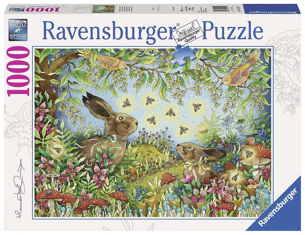 Puzzle Slagalica 1000 Čarobna šuma noću Ravensburger 15172