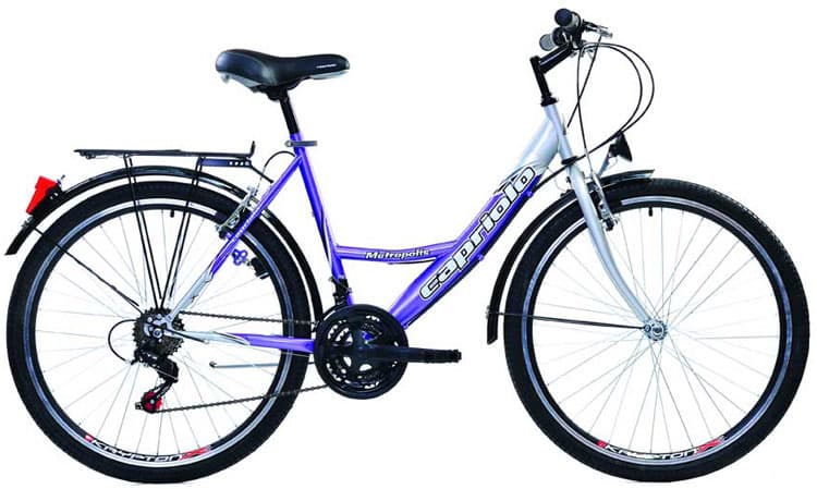 Bicikl METROPOLIS LADY - Braon - Srebrni