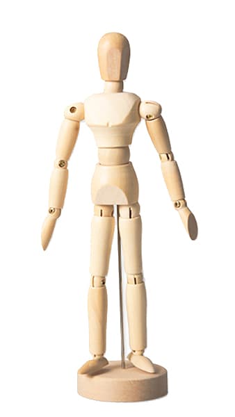 POP ABLE Model za crtanje MANIKIN - figura muškarca 40cm 616020