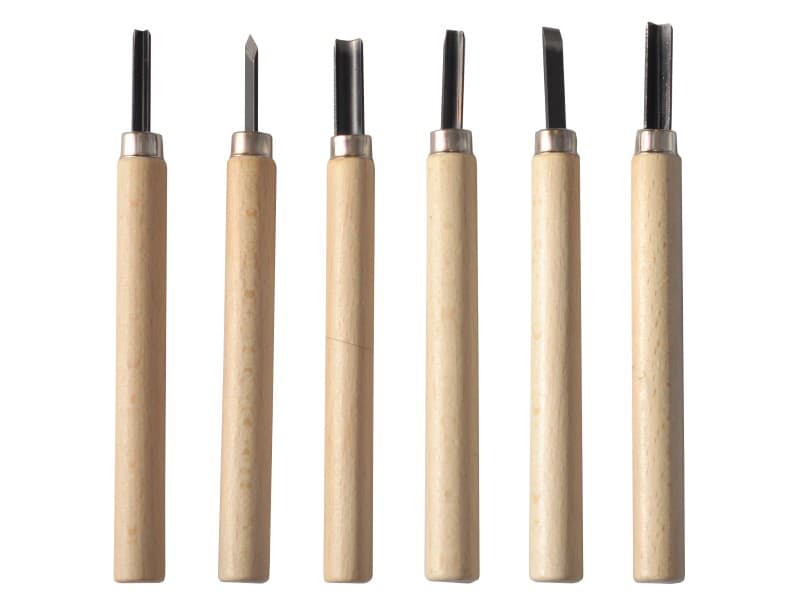 POP TOOLS Nožići za linorez 6 kom. 617196