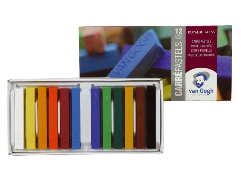 TALENS Van Gogh - Suvi pastel kvadratni 12kom. STARTER SET 90C12 689008