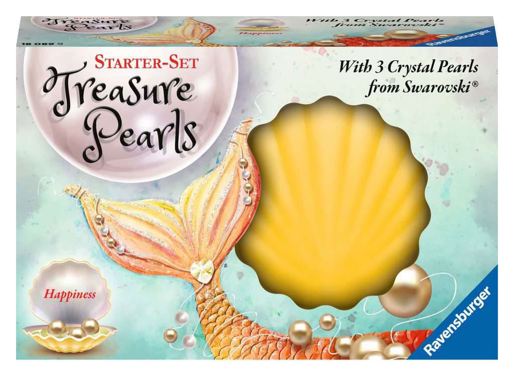 RAVENSBURGER Početni set za kreiranje nakita - Školjka sa biserom HAPPINESS RA18089