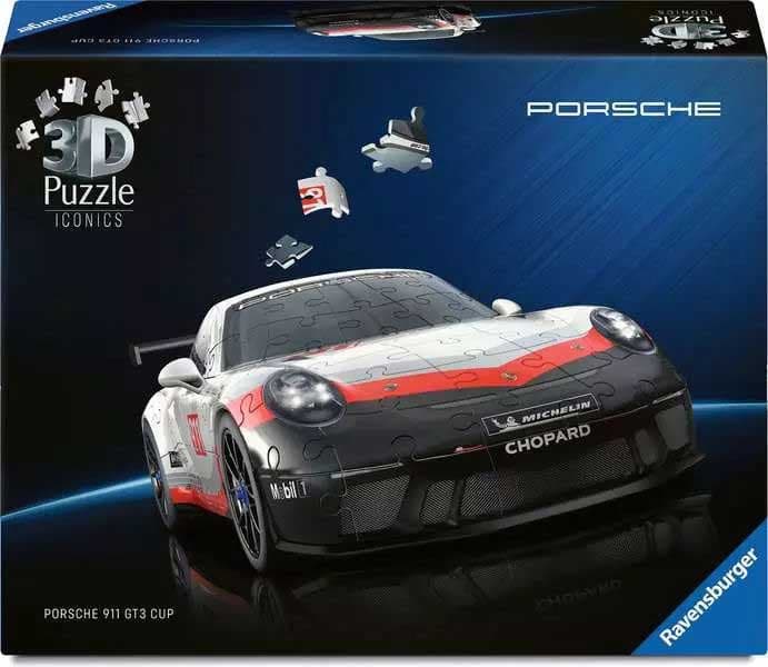 RAVENSBURGER 3D puzzle Automobil Porsche 911 GT3 Cup
