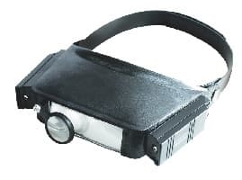 Lupa sa svetlom naglavna