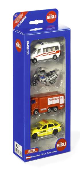 SIKU Autić Set spasilačke službe Hitna pomoć Policija Vatrogasci OAMTC 6311S