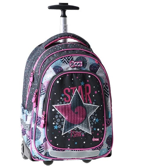 Play Školski ranac sa točkićima Trolley - Star Fashion