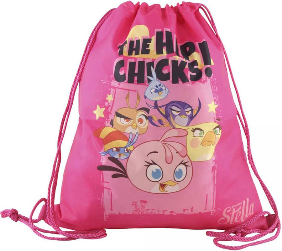 TARGET Vrećica za sportsku opremu Torba za fizičko Gym Bag ANGRY BIRDS STELLA 17552