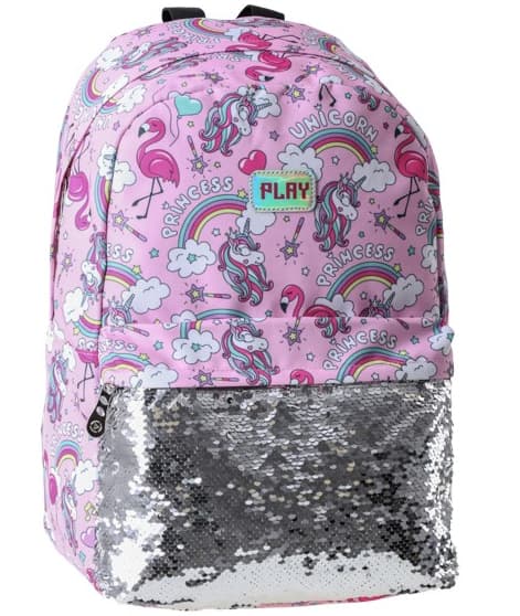 Školski ranac Play Pop fashion Unicorn and flamingo