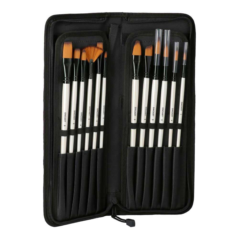 Komplet slikarskih četkica 12 komada sintetička dlaka Bruegel Pop Brush 622021