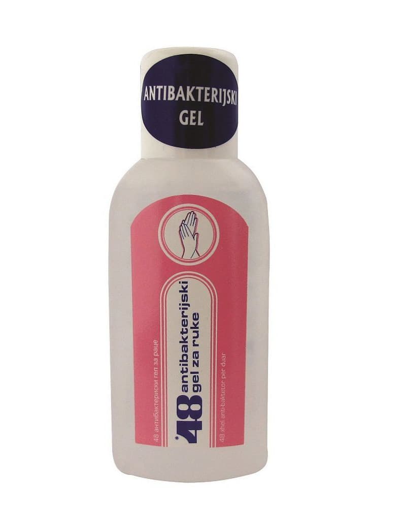 48 Antibakterijski gel za ruke 250ml