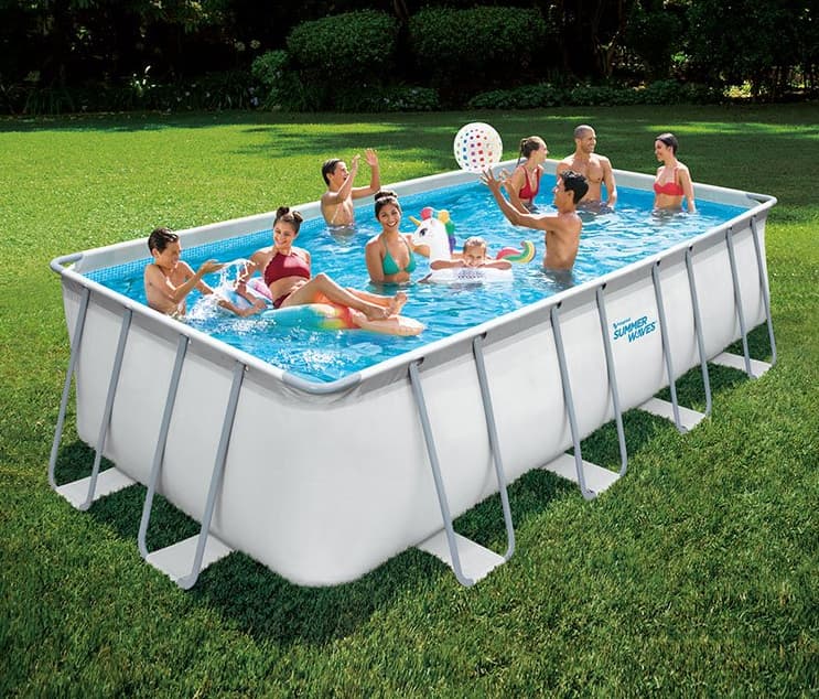 Bazen sa metalnim ramom Komplet 549x274x132cm Elite Summer Waves sa skimer filter pumpom SFX1500 + RX600