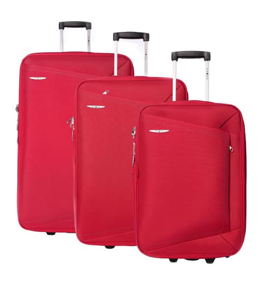 Enova Proširivi Koferi  za putovanja 76/66/55cm Leon Red 515140