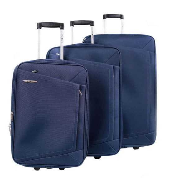 Enova Proširivi Koferi  za putovanja 76/66/55cm Leon Blue 515140