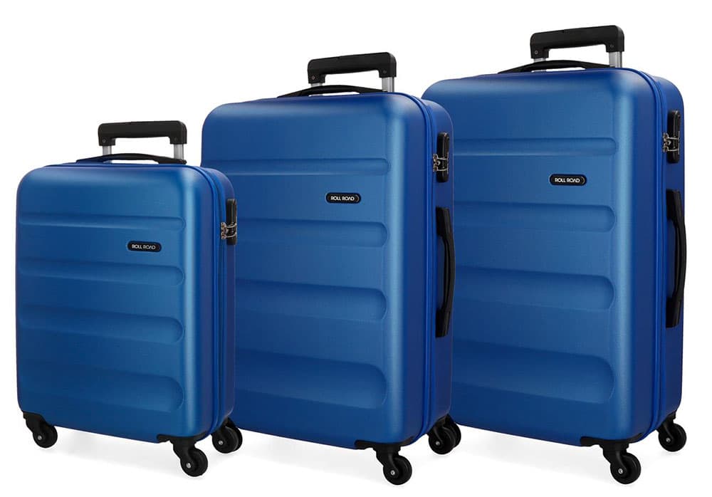 Komplet ABS kofera 75/65/55cm Roll Road Flex Blue 58494