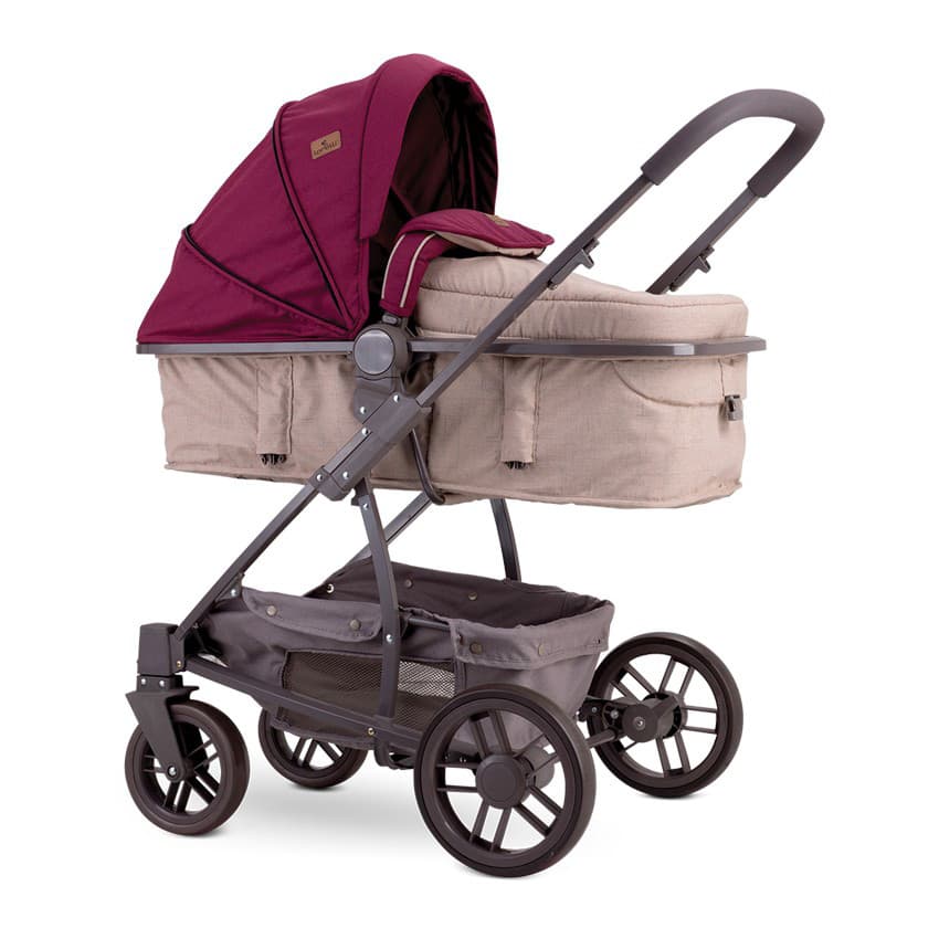 LORELLI Kolica za bebe S-500 SET Beige and Red Dots