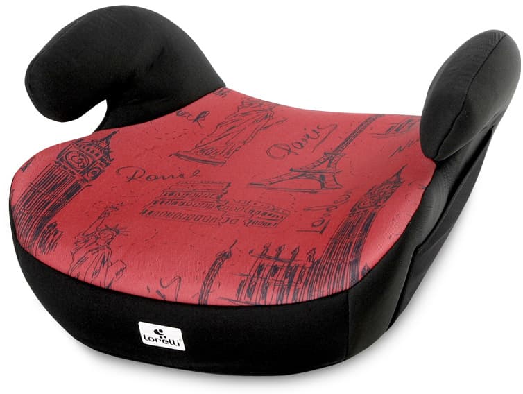 LORELLI Autosedište TEDDY 15-36kg Black and red Cities 10070751980