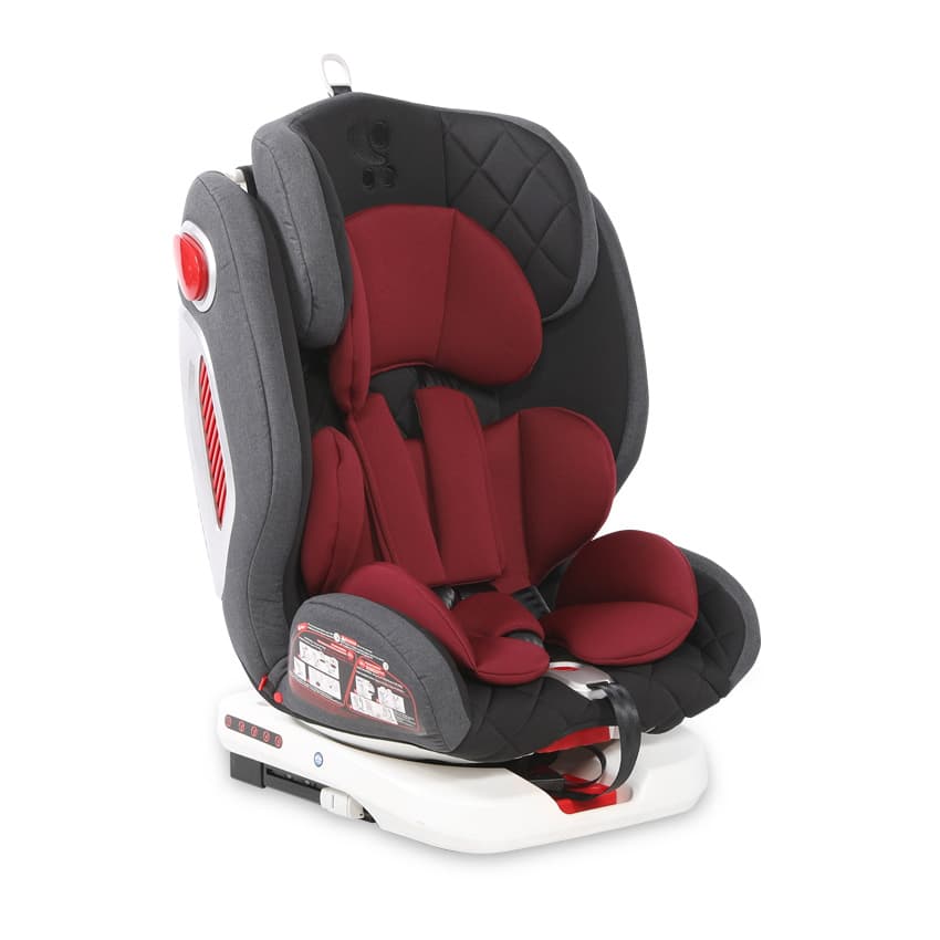 LORELLI Autosedište ROTO ISOFIX 0-36kg Black Red 10071272002