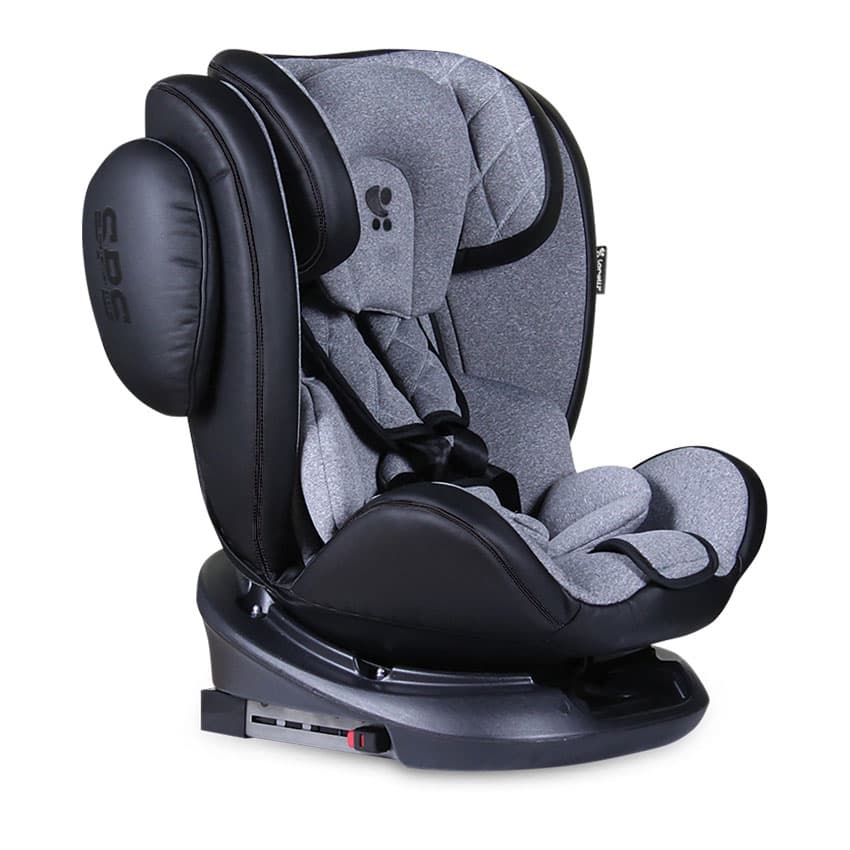 LORELLI Autosedište AVIATOR SPS ISOFIX 0-36kg Black-Light Grey 10071301901