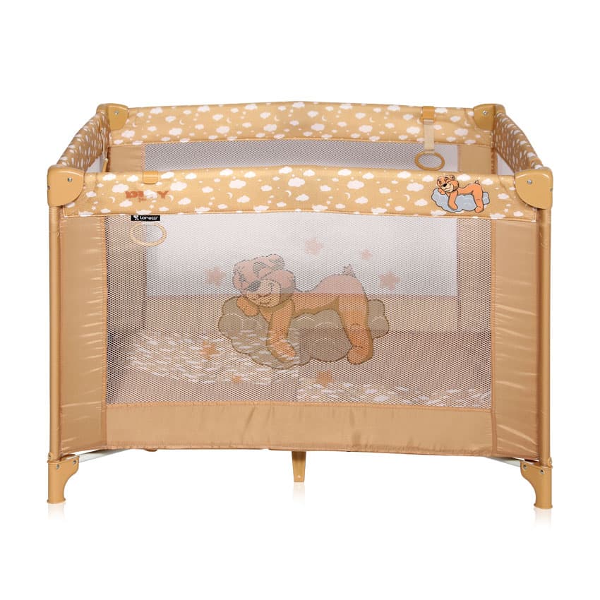 LORELLI Ogradica za igru PLAY Beige Cute Clouds 10080052074