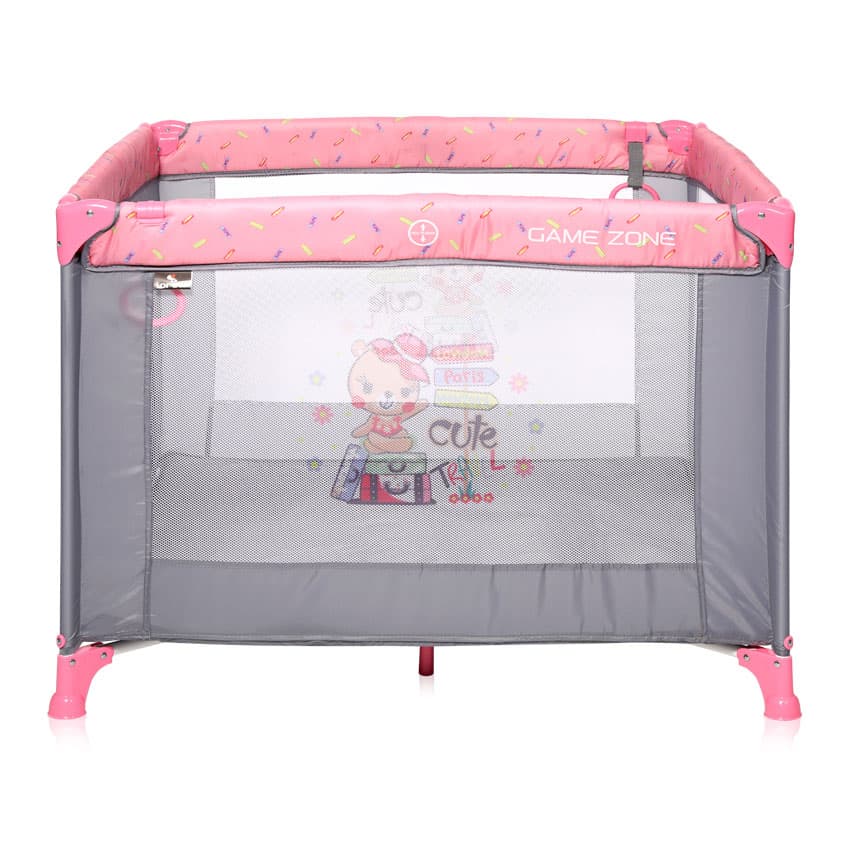 LORELLI Ogradica za igru GAME ZONE Pink Travelling 10080142046