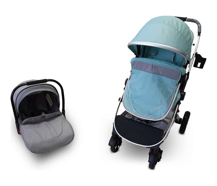 BBO Kolica za bebe SPRINTER SET Mint 808CSLAS