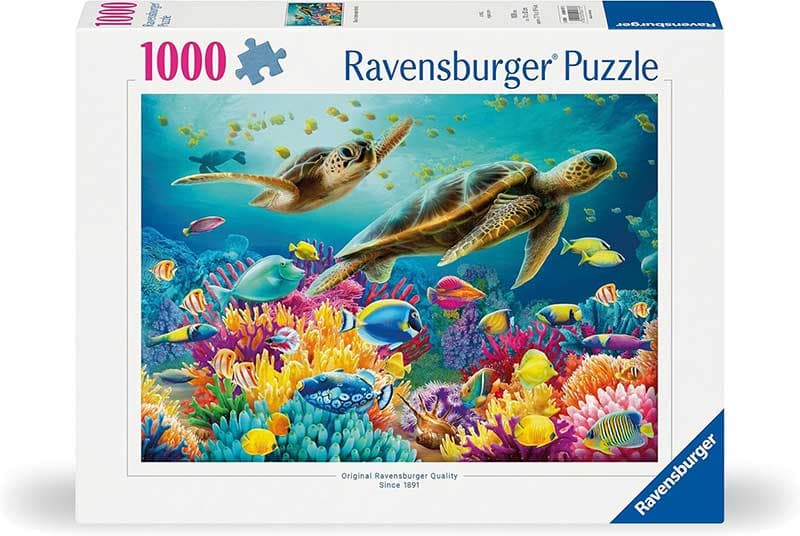 Puzzle slagalica 1000 delova Plavi podvodni svet Ravensburger 12000577