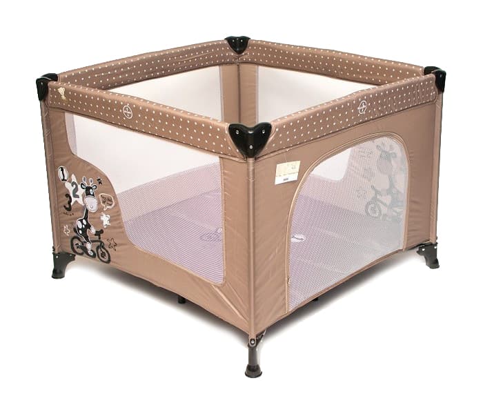 BBO Ogradica za igru TIME 2PLAY braon P702BROWN