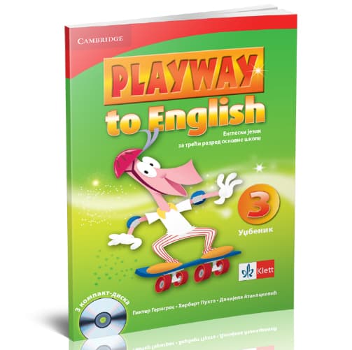 Klett Engleski jezik Playway to English 3 Udžbenik za treći razred osnovne škole
