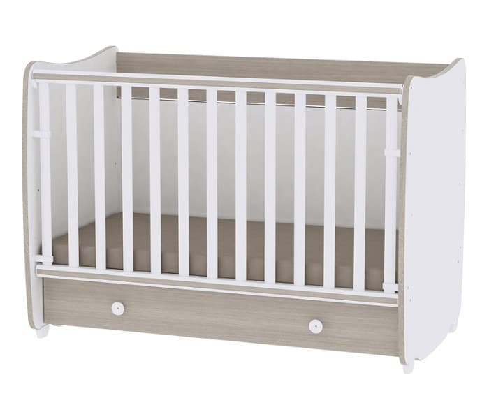 LORELLI Drveni krevetac 2u1 DREAM White-Amber 10150420035