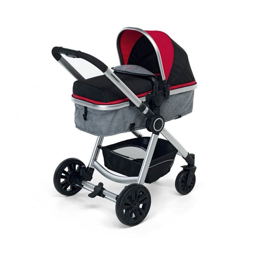 FOPPAPEDRETTI Kolica za bebe Set BIKINI PLUS Red 9700363306
