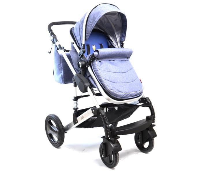 BBO Kolica za bebe 2u1 MATRIX Blue Melange PL0013