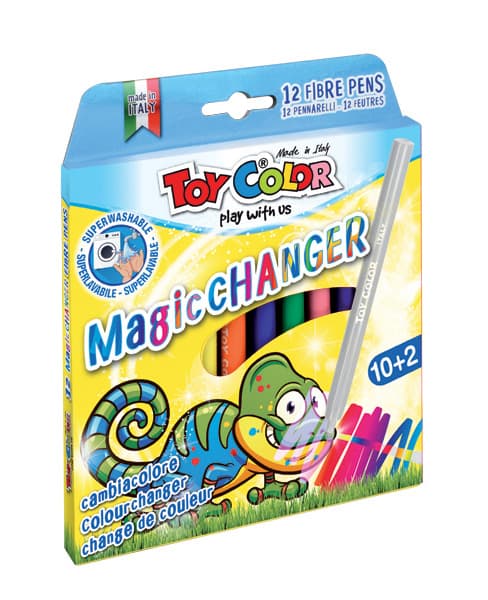 Toy color magični flomasteri 10+2