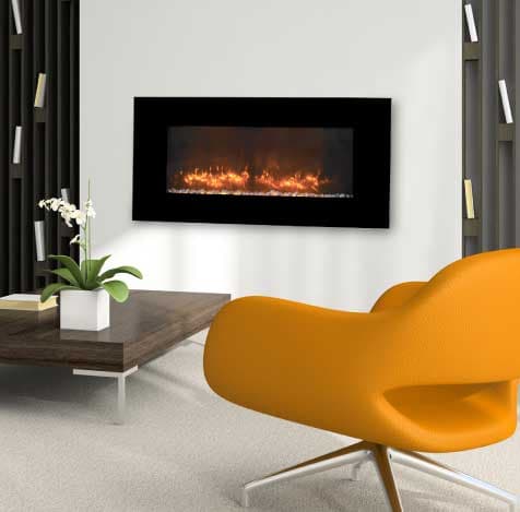 Električni nazidni multikolor kamin 2000W Prosto EK5010/M