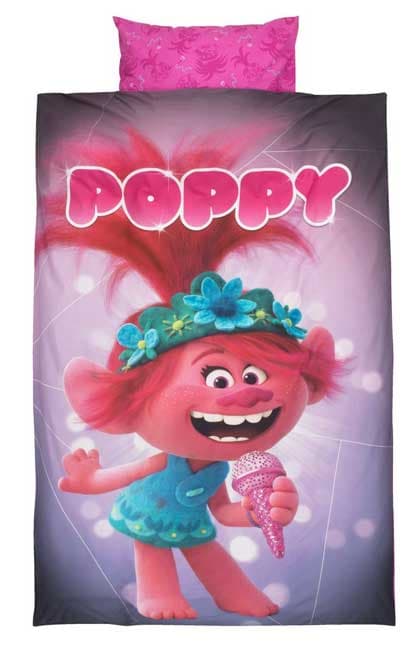 Dečija posteljina Set Trolls 2 Pink